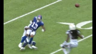 Odell Beckham Jr Broken Ankle Injury vs Chargers [upl. by Latin631]