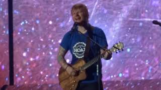 Ed Sheeran  Thinking Out Loud  LIVE at Devide Tour in Gelsenkirchen 22072018 [upl. by Ecurb87]