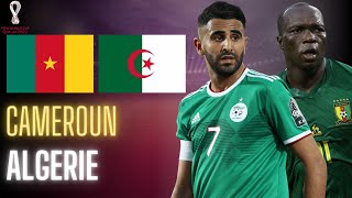 🟢⚪🇨🇲🇩🇿 CAMEROUN  ALGERIE LIVE  🇩🇿TAHIA DJAZAIR  LA QUALIF IN SHA ALLAH BARRAGES COUPE DU MONDE [upl. by Aihseyk]