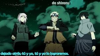 Naruto Shippuden Opening 16 Sub Español  Silhouette  Road of Naruto [upl. by Romo]