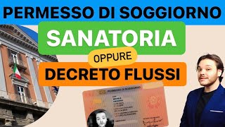 COME REGOLARIZZARSI IN ITALIA NUOVA SANATORIA O DECRETO FLUSSI [upl. by Anirbas]