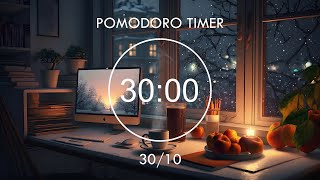 Pomodoro 3010 📚 Cozy Study Room 📚 Study with Me with Lofi Music And Bird Sounds • Focus Station [upl. by Gardener302]