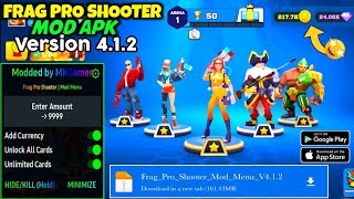 Frag Pro Shooter Mod Apk V412 Secrets Only PROS Know [upl. by Darell636]