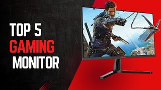 TOP 5 Best Gaming Monitor 2024 [upl. by Sirrap]