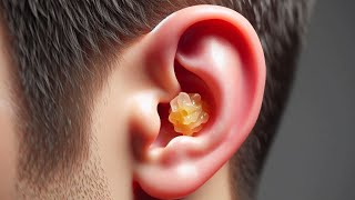 dry ear wax removal earwax earwaxcleaning earwaxremoval shortsblackheadpimple earwaxing [upl. by Asirehc]