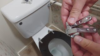 135 How to  Can a Wooden Toilet Seat be Repaired Successfully [upl. by Enrobialc]