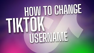 How to change username on TikTok Step By Step 2024 [upl. by Sussna594]