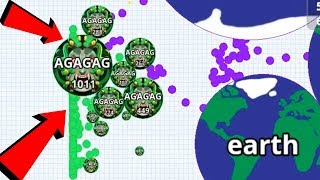 Agario Best AG Clan Take Over Pro Dominating Agario Mobile Gameplay [upl. by Ailil]