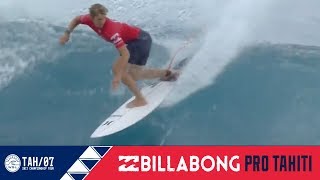 Florence vs Lau vs Aranburu  Round One Heat 5  Billabong Pro Tahiti 2017 [upl. by Bernardine]