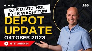 Update Aktiendepot 📈💰 Mehr Dividende durch Aktienkäufe [upl. by Binette]