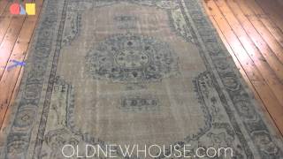 65x10 Distressed Oushak Carpet ee001584 [upl. by Persas]