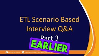 Part 3 ETL Interview Questions And Answers  Data Warehouse Interview Questions  ETL Design FAQ [upl. by Eceined541]