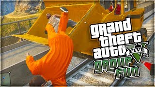 GTA 5 Online Battle of the Bridge With Zerkaa KSI Vikkstar123 Callux and Behzinga [upl. by Ignatz2]