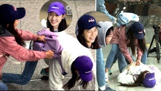 Song Ji Hyo and Lee Da Hee Unexpected Fight That Was Not Broadcasted On Running Man [upl. by Anilra]