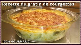 Recette gratin de courgettes [upl. by Aniarrol]