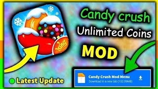 candy crush saga Mod Apk UNLIMITED Gold Bars and Boosters UNLIMITED MOVES [upl. by Trebo75]