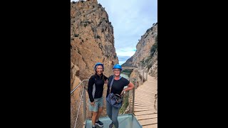 Caminito Del Rey with Hazel  Oct 2024 [upl. by Sperling]