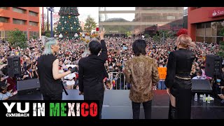 4MIX  Y U COMEBACK  BACKSTAGE CAM  MINI CONCERT IN MEXICO [upl. by Tavie]