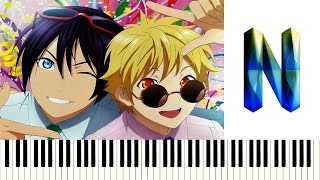 Noragami Aragoto ED  Nirvana Piano Cover  Synthesia [upl. by Sauveur133]