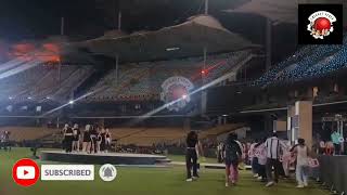 Full Dance Practice On Big Stage For IPL Opening Ceremony 2024 Chepauk Stadium IPL 2024 Ceremony [upl. by Anilesor]