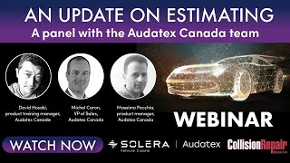 AN UPDATE ON ESTIMATING AUDATEX WEBINAR [upl. by Fein]