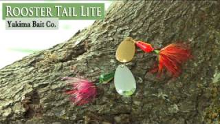 Rooster Tail Lures Product Video [upl. by Hakan]