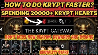 mk mobile krypt rewards  mk mobile how to grind Krypt faster [upl. by Alston]