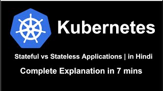 Stateful vs Stateless Applications Explained by Example  In Hindi [upl. by Natalina]