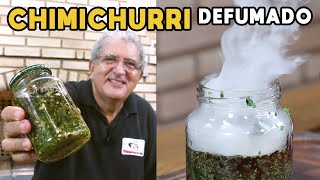 Como Fazer Chimichurri Defumado Molho Chimichurri  Tv Churrasco [upl. by Baum]