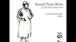 14 Douze Études de Salon Op5 No12 Henselt Piano Works Esther Budiardjo Piano [upl. by Rubens385]