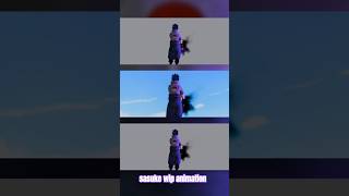 Uchiha Sasuke  blender3d [upl. by Yaras501]