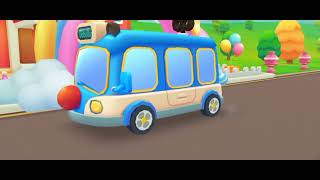 panda shopping cartoons 🐼🐼 🚌🚌 going on a bus 🚌🚌  cartoons  panda  pandaonabuskidsvideos [upl. by Sacksen]