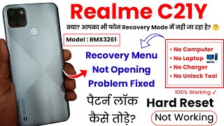 Realme C21Y RMX3261 Hard Reset  Realme C21Y Pattern Unlock  Realme C21Y Recovery Mode Not Open [upl. by Steven]