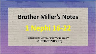 Come Follow Me  1 Nephi 1622 [upl. by Ahseen]