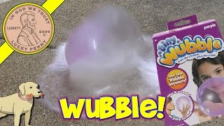 Wubble Bubble Tiny Water Balloon Explosion [upl. by Ithaman]