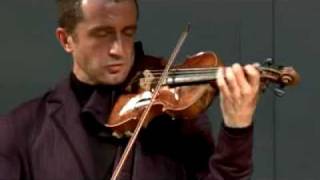 Tedi Papavrami  Bartok  Solo violin Sonata 4th part [upl. by Alyce]