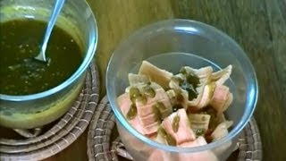 Salsa verde con epazoteRecetas de LuzMa [upl. by Llewop369]