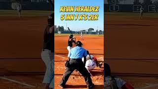 Kevin Heraldez 7 strikeouts [upl. by Einneb152]