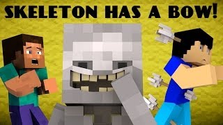 Why Skeletons Have Bows  Minecraft [upl. by Neelav]