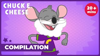 BE 🐝 HAPPY 😊 with Chuck E Cheese  Happy Music Video Compilation [upl. by Anuala]