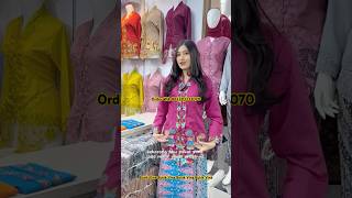 Kebaya Encim Bordir Terbaru  Kebaya Encim Modern kebayamodern [upl. by Hadleigh]