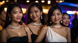 Stunning Thai Women at Bangkoks Top Nightclubs  Glamorous Fashion amp Vibrant Nightlife ai [upl. by Aunson]