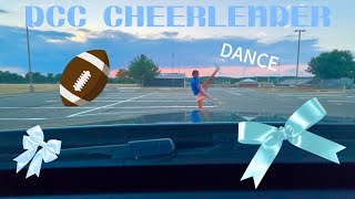 DCC CHEER KICKLINE💙🤍🏈 [upl. by Elok]