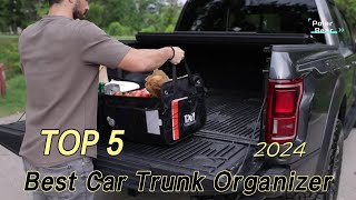 TOP 5 Best Car Trunk Organizer 2024 [upl. by Gerg]