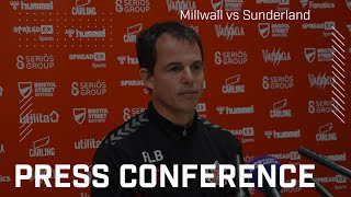 Millwall vs Sunderland AFC  Régis Le Bris press conference [upl. by Jere]