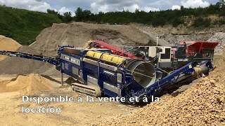 Concasseur Sandvik QJ341 Trommel Edge TRT622 [upl. by Napoleon215]