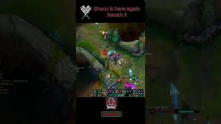 Shaco Is Behind You AGAIN Xerath 😈🤡 LeagueOfLegends Outplayed [upl. by Garrick168]