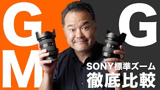 【比較】FE 2470mm F28 GM II vs FE 24105mm F4 G おすすめのSONY標準ズームレンズはどっち？ [upl. by Evangelina]