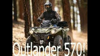 2022 Outlander 570 Camo [upl. by Ahsram]