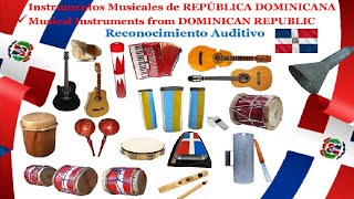 🌎 Instrumentos Musicales de REPÚBLICA DOMINICANA Instruments Musical from DOMINICAN REPUBLIC [upl. by Reahard]